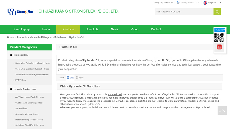 Image of Hydraulic Oil Suppliers in China