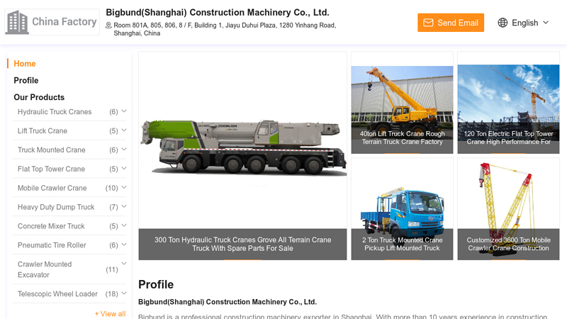 Image of Quality Hydraulic Truck Cranes & Lift Truck Crane Manufacturer