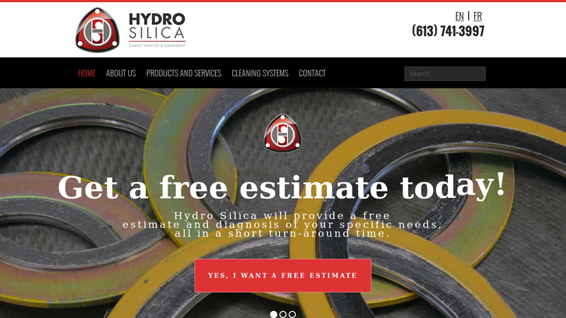 Gaskets manufacturer and distributor - Ontario | Hydro Silica