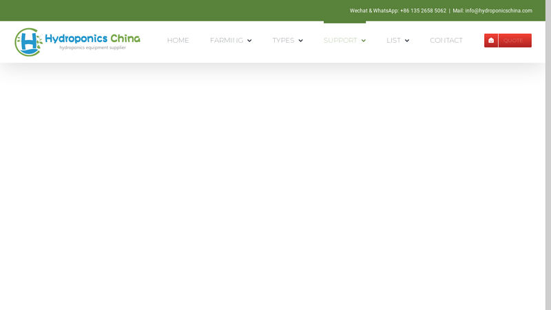Image of Hydroponics Growing System Manufacturer | Hydroponics China Supplier