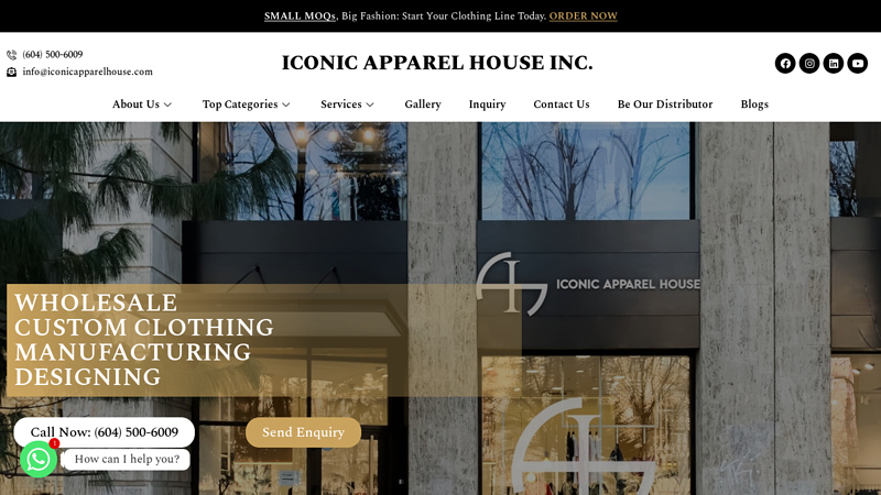 Iconic Apparel: Top Canadian Custom Clothing Manufacturers
