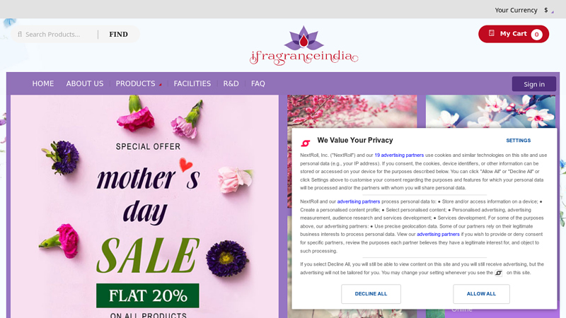 Pure Essential Oils Manufacturer, Perfume Supplier & Trader Online India