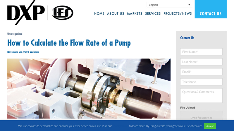 Image of How to Calculate the Flow Rate of a Pump