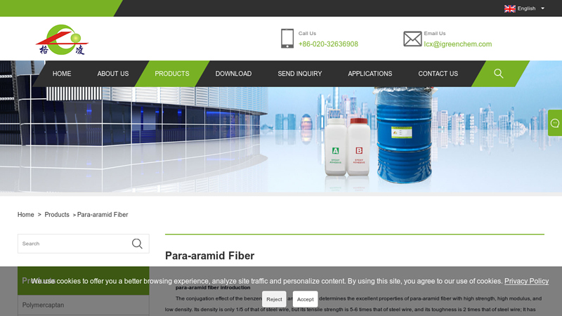 Image of China Para-aramid Fiber Manufacturers and Suppliers