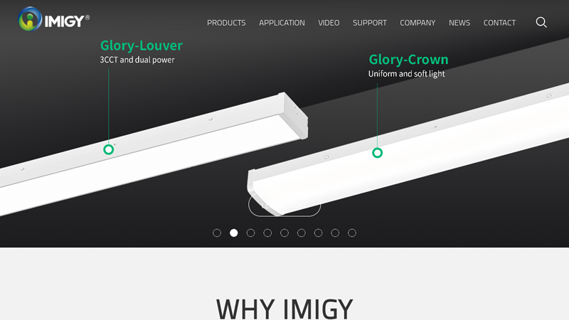 Image of Imigy lighting is a professional led light manufacturer in China.