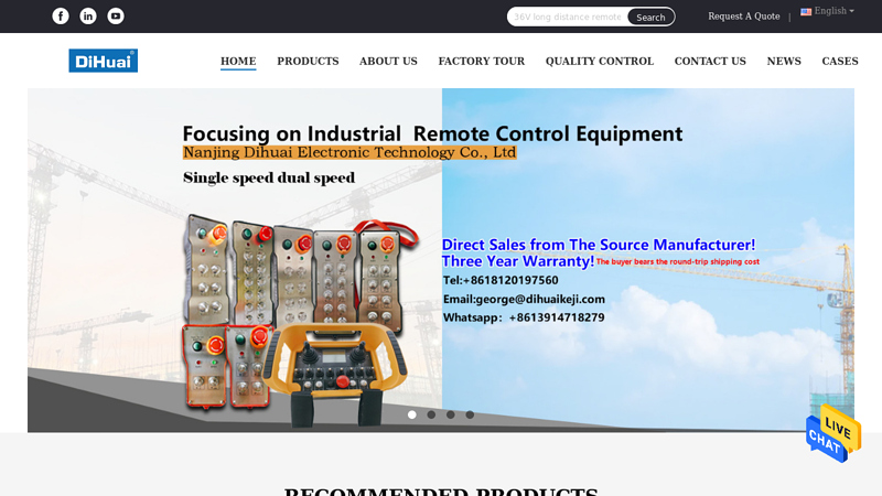 Image of Quality Crane Remote Control 锛圖irect sales from the source manufacturer ...