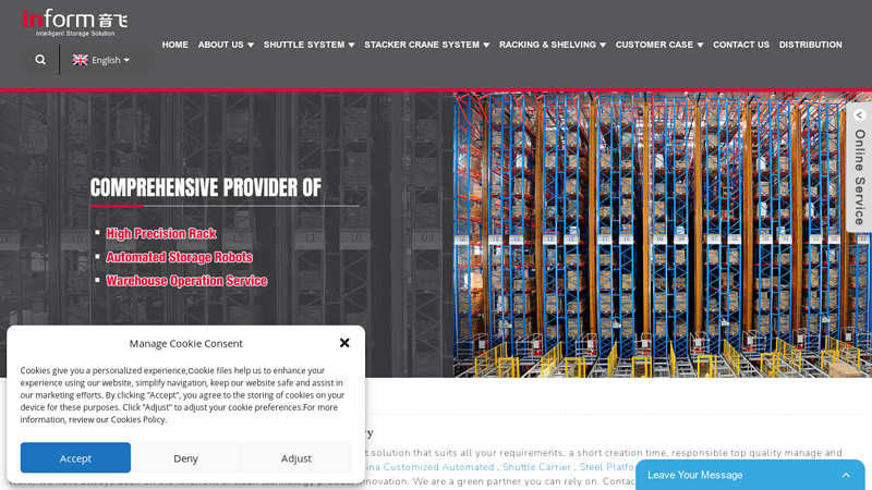 Image of China Light Duty Racking Factory and Manufacturers | INFORM