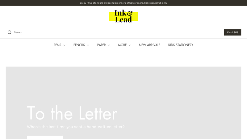 Japanese Pens & Stationery and High Quality Art Supplies C Ink & Lead
