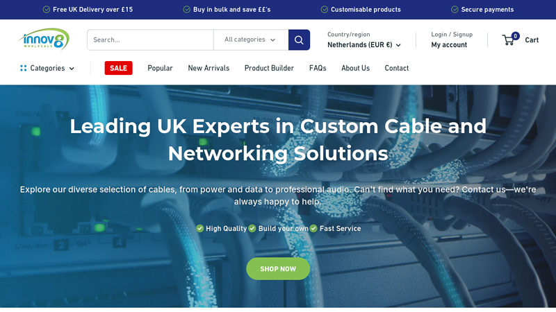 UK Custom Cable Solution Specialists In RJ45 USB HDMI DisplayPort