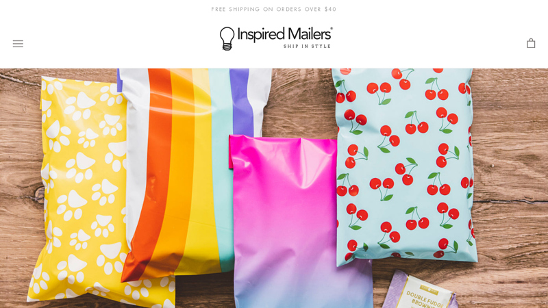 Inspired Mailers Printed Poly Mailer Designer Shipping Envelopes