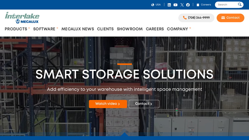 Interlake Mecalux Inc. | Warehouse Storage Solutions