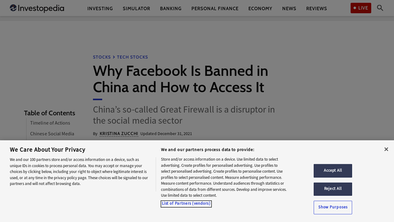 Image of Why Facebook Is Banned in China and How to Access It