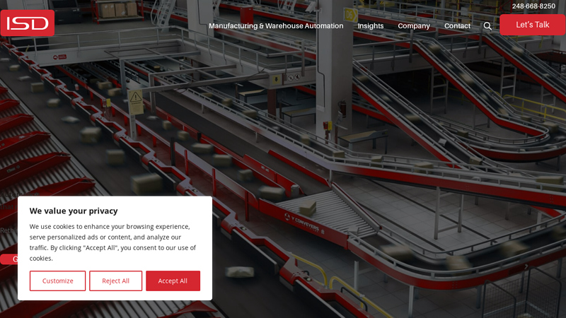 Integrated Systems Design for Material Handling Automation