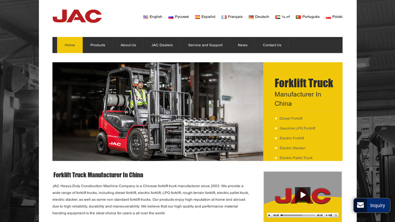 Image of Diesel Forklift | Pallet Truck | China Forklift Truck Manufacturer | JAC