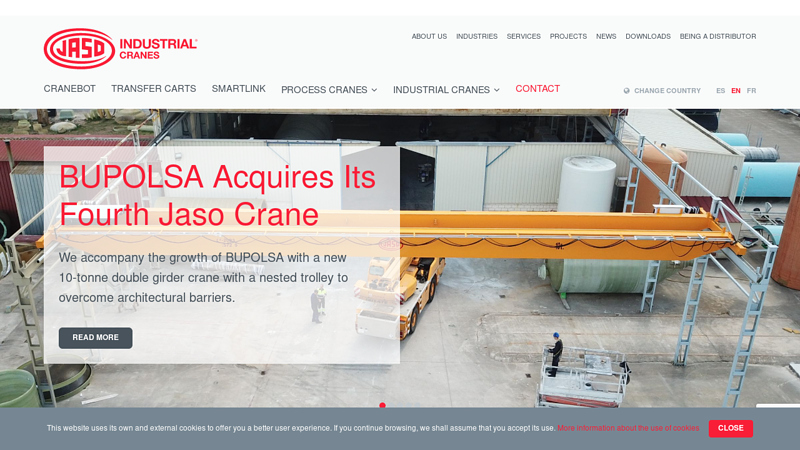 Image of JASO Industrial Cranes