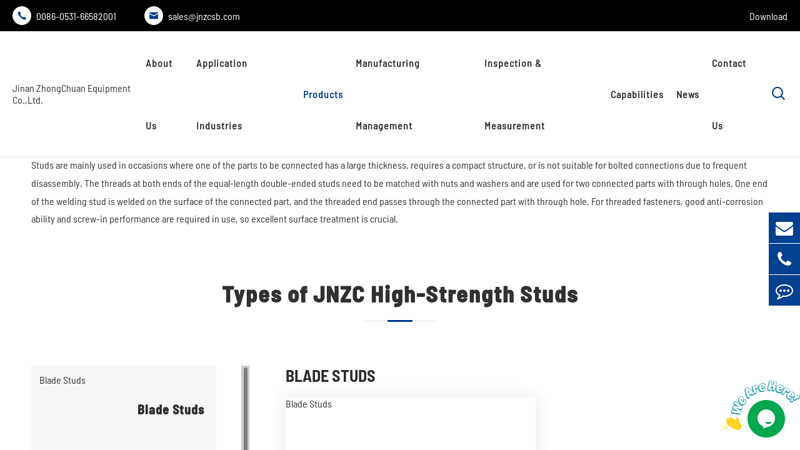 Image of China Custom Industrial Fastener Manufacturer/Supplier/Factory | JNZC