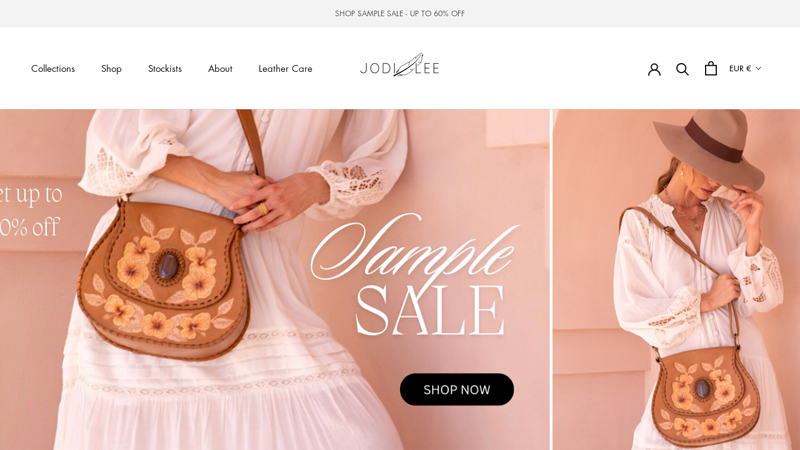 Buy Designer Handbags & Boho Leather Wallets Online | Jodi Lee
