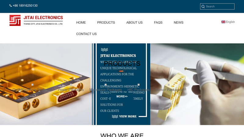 Electronic Component packages manufacturer - Jitai