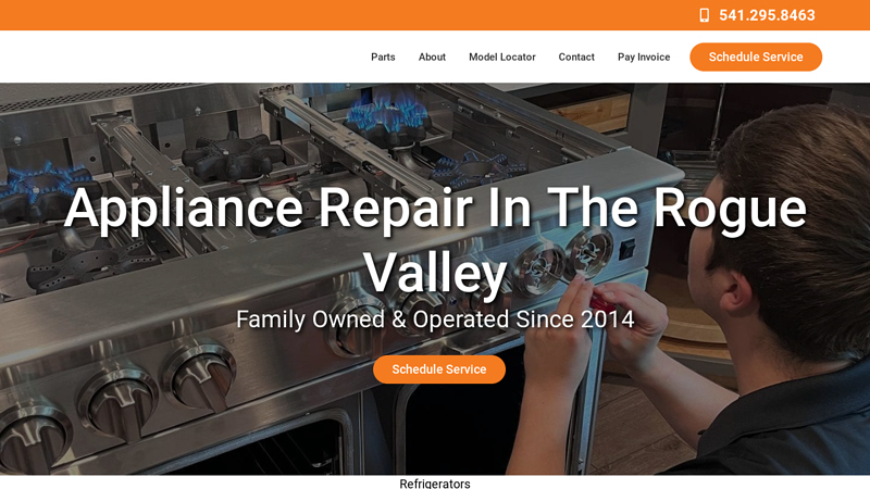 Justin Time Appliance Repair Grants Pass OR