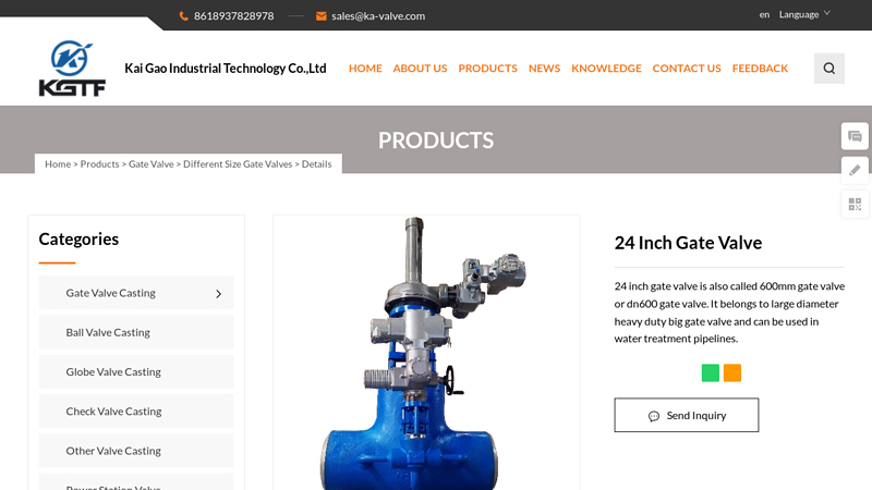 Image of Bellows Seal Gate Valve
