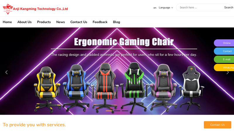 Image of China Gaming Chair Suppliers, Manufacturers, Factory