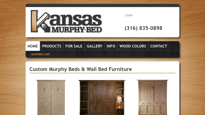 Custom Murphy Beds and Wall Beds | Kansas Murphy Bed