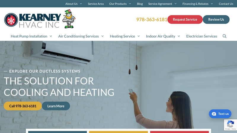 Kearney HVAC | HVAC Installation & Service | MA & NH