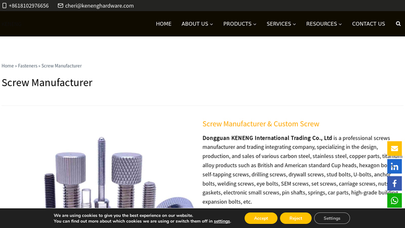 Image of Bolts Manufacturer