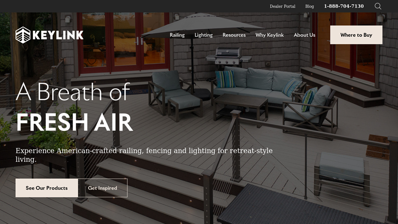 Keylink: Quality Aluminum Railing and Specialty Products | Keylink