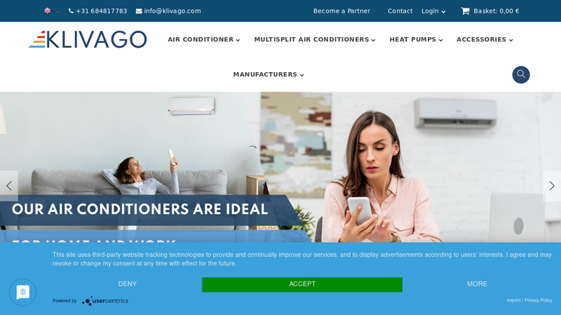 Koop airconditioners online | klivago.com