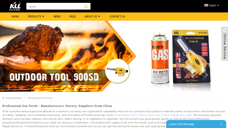 Image of China Gas Torch