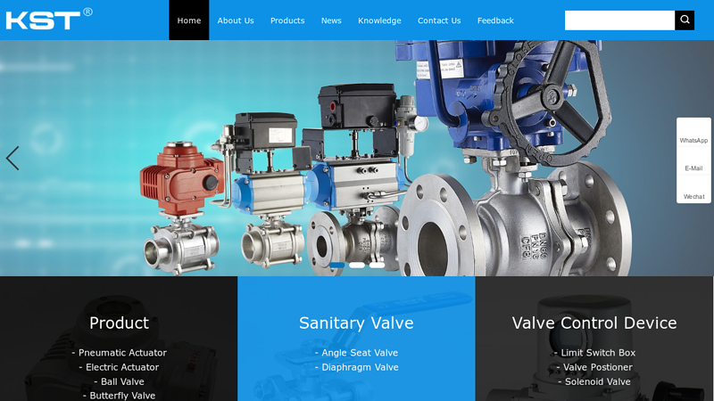 Image of China Pneumatic Actuator, Electric Actuator, Ball Valve Manufacturers ...