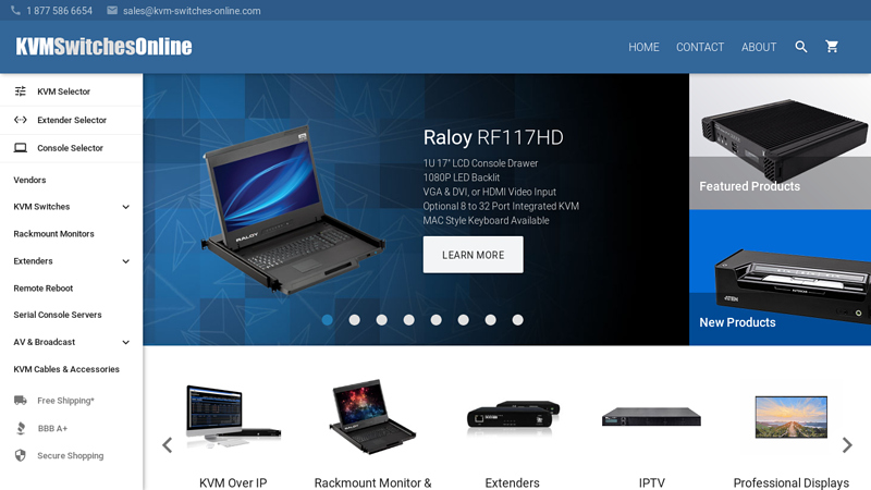 KVM Switches Online - Your KVM Switch Experts!
