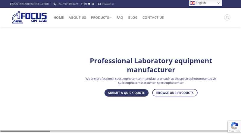 Image of laboratory equipment/scientific instrument manufacturer in China ...