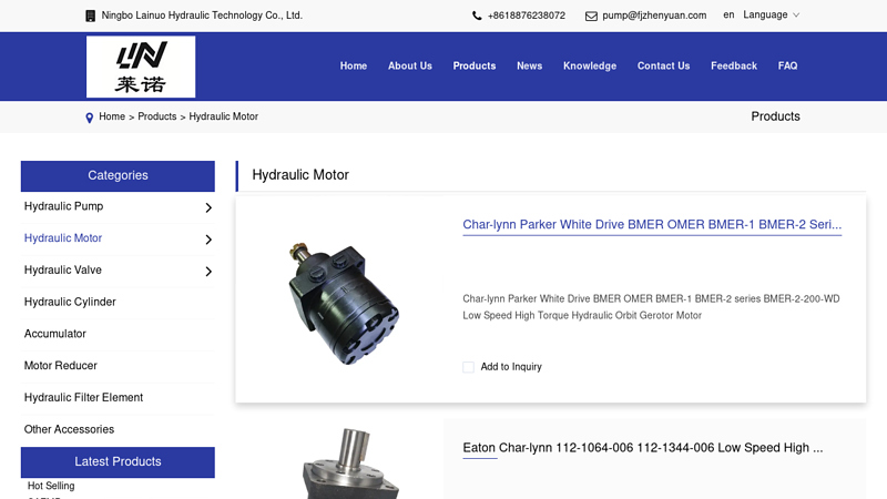 Image of China Hydraulic Pump Manufacturers, Hydraulic Motor Suppliers ...