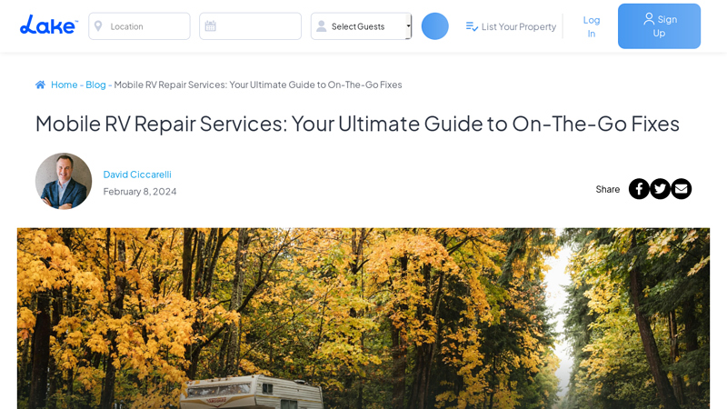 Image of Mobile RV Repair Services: Your Ultimate Guide to On-The-Go Fixes