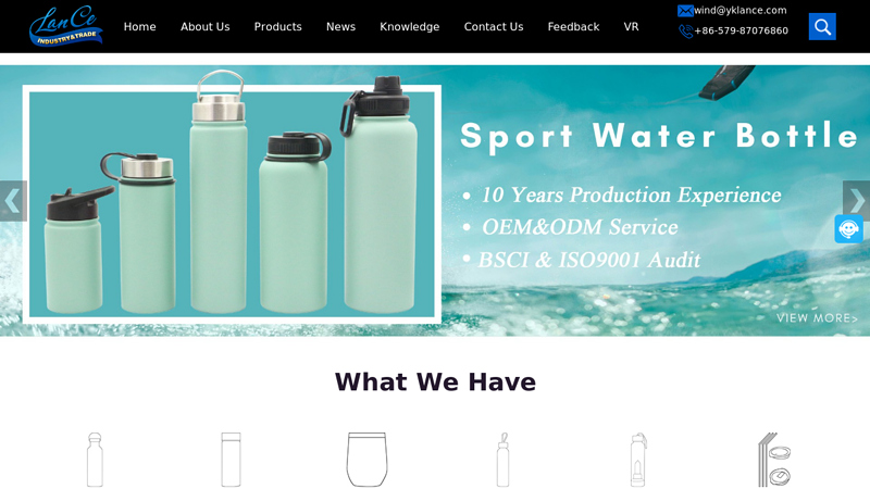 Image of China Glass Water Bottle Suppliers, Stainless Steel Water Bottle ...