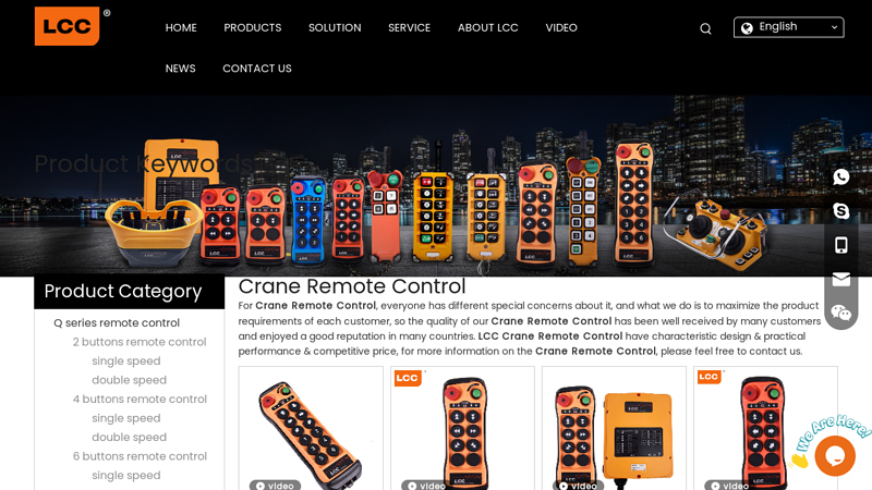 Image of China Crane Remote Control manufacturers, Crane Remote Control ...