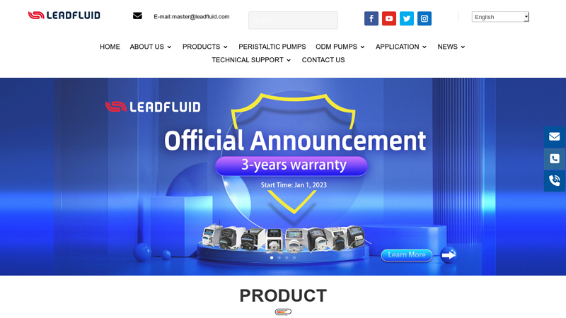Image of China Industrial Peristaltic Pumps Suppliers and Factory