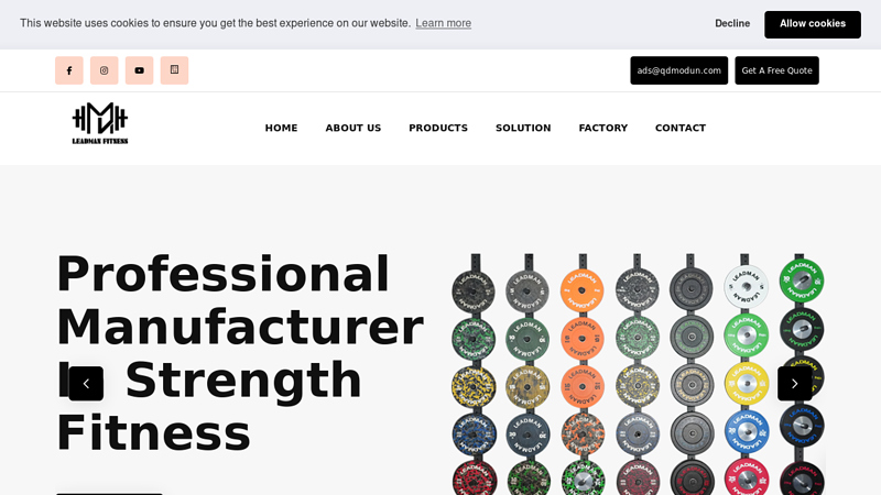 Modun Gym Equipment Manufacturers