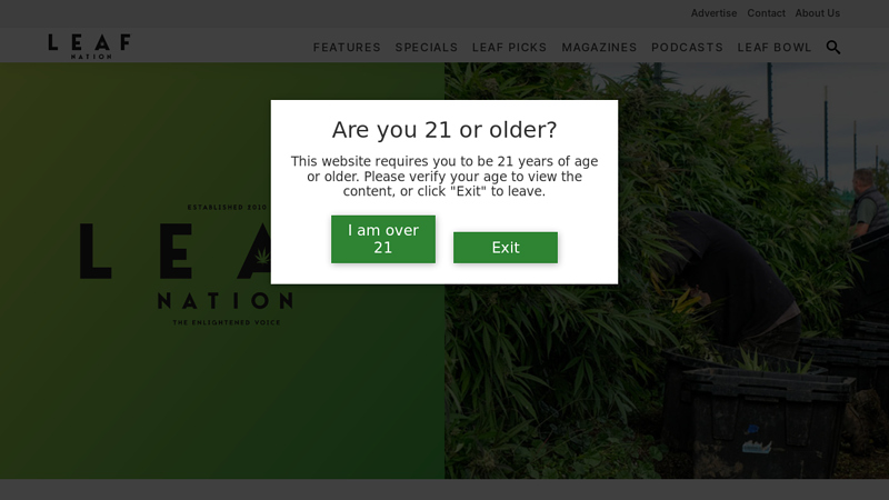 Leaf Nation - Independent Cannabis Journalism Since 2010