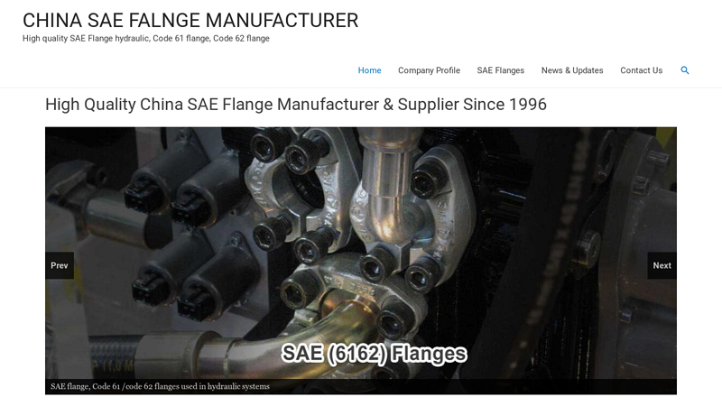 Image of China SAE flange factory-hydraulic sae flanges, code 61 flange, code 62 ...