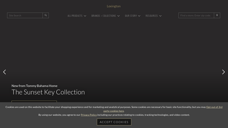 Upscale Home Furnishings | Indoor and Outdoor Furniture | Lexington Home Brands