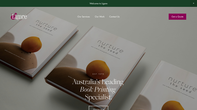 Ligare Book Printers Australia | We Make Books