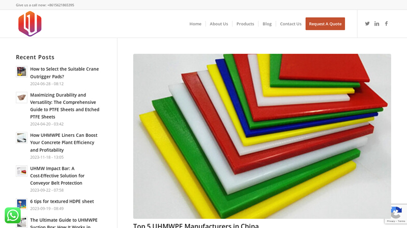 Image of Top 5 UHMWPE Manufacturers in China