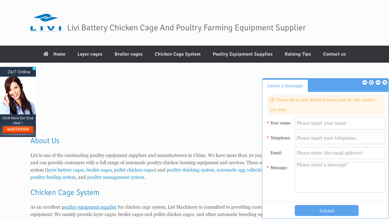 Image of Livi Automatic Poultry Farming Equipment