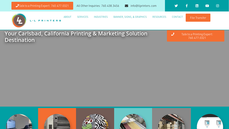 San Diego Printing Company - L+L Printers San Diego