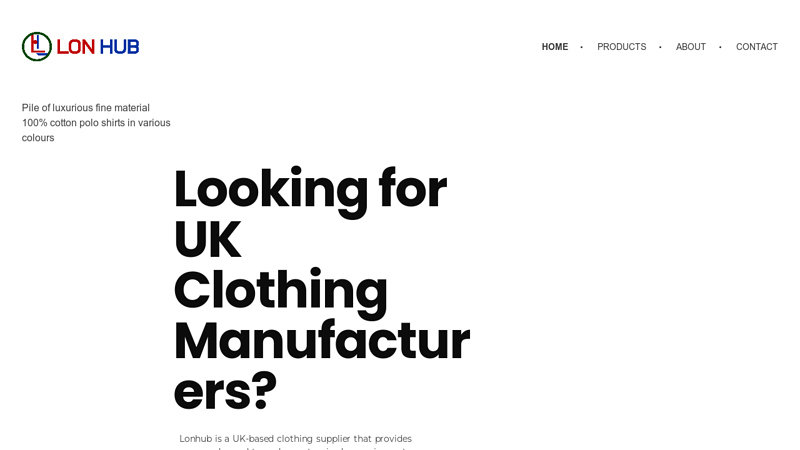 Lonhub C Connecting Garments Buyers Worldwide
