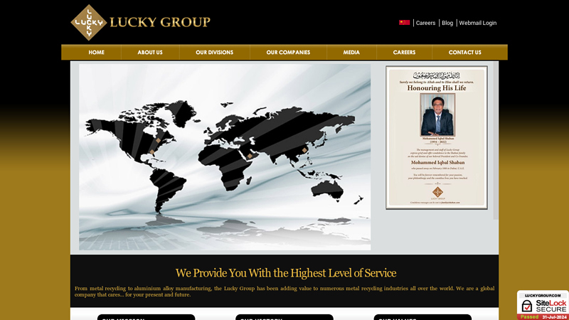 Lucky Group - Scrap Metals & Copper Recycling Metal Trading Company in Dubai