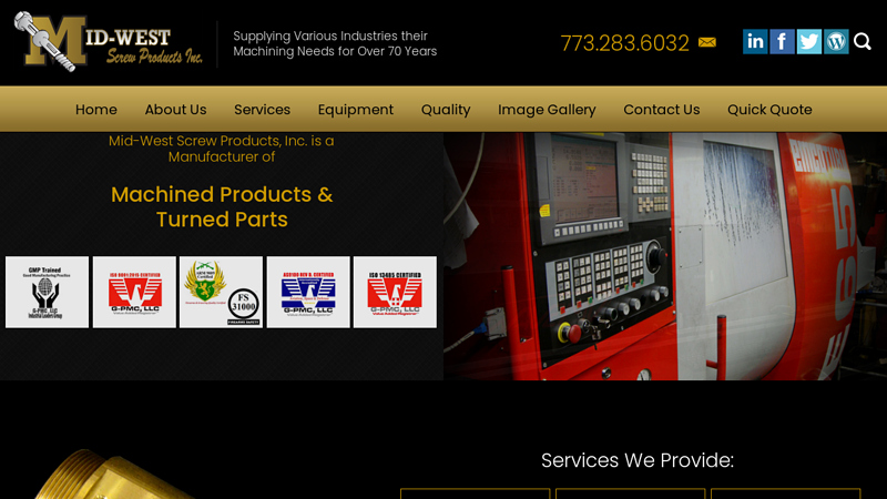 Mid-West Screw Products Inc. - Chicago, IL | Home